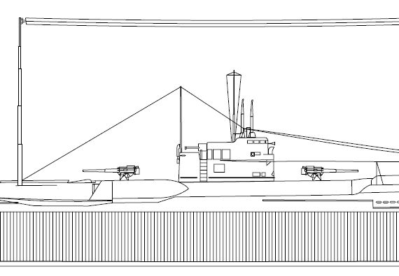 IJN I-5 [Submarine] (1929) - drawings, dimensions, pictures